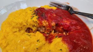 omurice at 2foods - Shibuya Loft in Tokyo