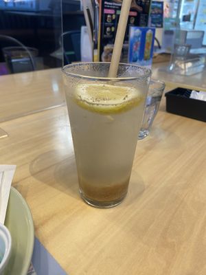Ginger drink  at 2foods - Shibuya Loft in Tokyo