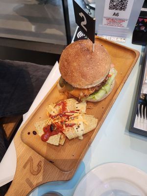 Burger at 2foods - Shibuya Loft in Tokyo