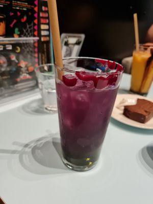 Halloween 🎃 drink with jelly ❤️ at 2foods - Shibuya Loft in Tokyo