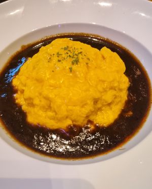Omelet rice at 2foods - Shibuya Loft in Tokyo
