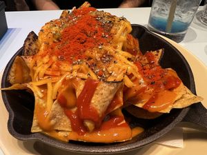 Spicy nachos are fine  at 2foods - Shibuya Loft in Tokyo