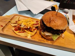 Teriyaki-Burger at 2foods - Shibuya Loft in Tokyo