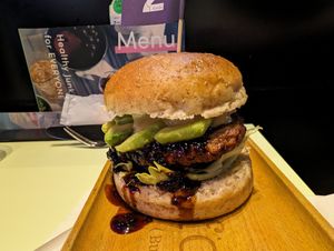 Teriyaki Burger at 2foods - Shibuya Loft in Tokyo