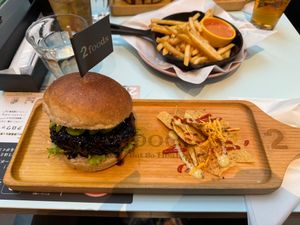 Teriyaki Avocado Burger at 2foods - Shibuya Loft in Tokyo