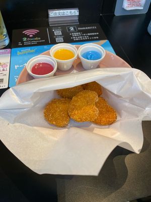 “Chicken” nuggets  at 2foods - Shibuya Loft in Tokyo