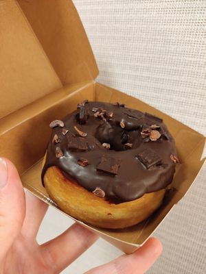 Chocolate doughnut at 2foods - Shibuya Loft in Tokyo