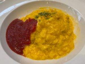 Omu Rice with Ketchup at 2foods - Shibuya Loft in Tokyo