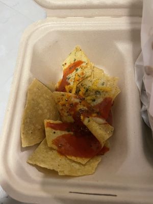 Chips that come with burger   at 2foods - Shibuya Loft in Tokyo