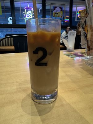 2foods Latte.  at 2foods - Shibuya Loft in Tokyo