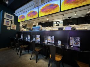 Single seating.  at 2foods - Shibuya Loft in Tokyo