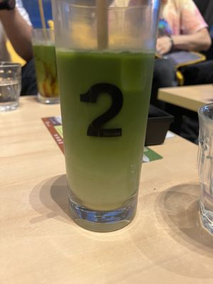 Matcha Oat Latte  at 2foods - Shibuya Loft in Tokyo