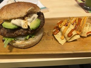 Avocado Burger  at 2foods - Shibuya Loft in Tokyo