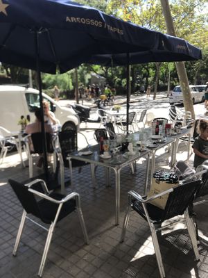 Terrace at PÖTSTOT in Barcelona