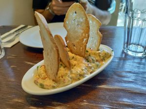 Creamy salad at PÖTSTOT in Barcelona