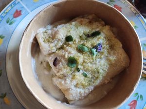 Canelones trufados at PÖTSTOT in Barcelona