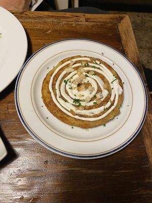 Potato omelette  at PÖTSTOT in Barcelona