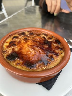 The flan I think? Fantastic   at PÖTSTOT in Barcelona