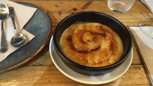 Crema catalana at PÖTSTOT in Barcelona