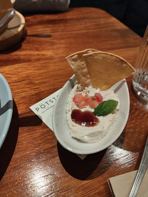 Cremoso de anacardos (regalo de la casa) at PÖTSTOT in Barcelona