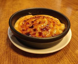 Crema catalana at PÖTSTOT in Barcelona