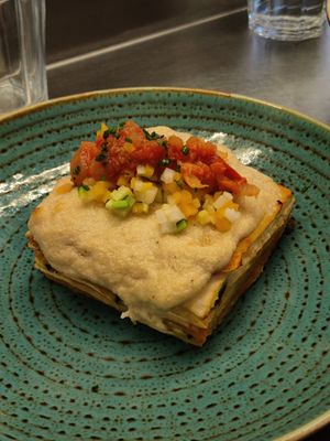 Veggie Lasagna at PÖTSTOT in Barcelona