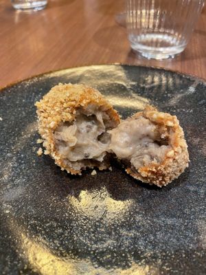 Croqueta interior  at PÖTSTOT in Barcelona