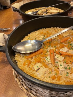 Arroz de tofu y calabaza  at PÖTSTOT in Barcelona