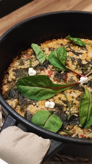 Arroz con algas at PÖTSTOT in Barcelona