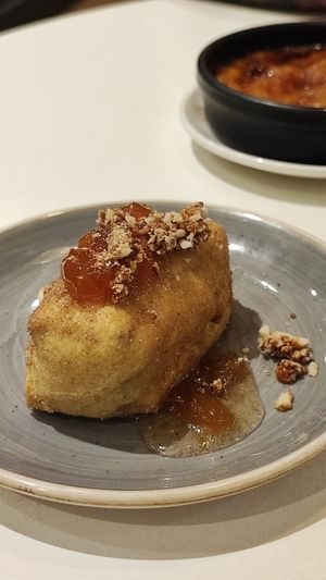 Leche frita at PÖTSTOT in Barcelona