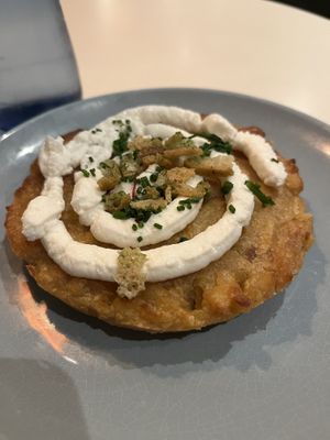 tortilla de patata y veganess  at PÖTSTOT in Barcelona