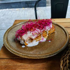 Lasagne at PÖTSTOT in Barcelona