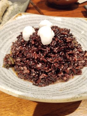 Arròs negre at PÖTSTOT in Barcelona