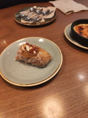 Leche frita at PÖTSTOT in Barcelona
