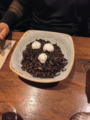 Risotto at PÖTSTOT in Barcelona