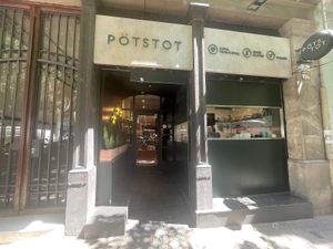 Front of the restaurant   at PÖTSTOT in Barcelona