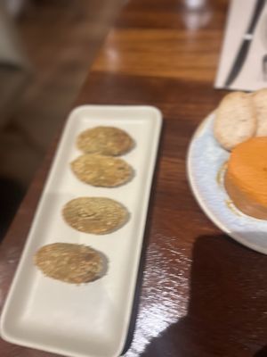 Spinach croquette    at PÖTSTOT in Barcelona