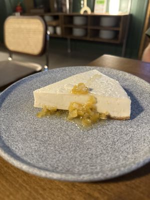 Lemon cheesecake   at PÖTSTOT in Barcelona