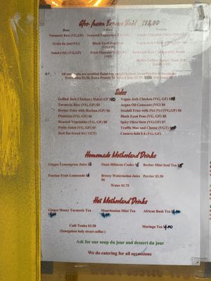 More vegan options  at Berber Street Food in New York City