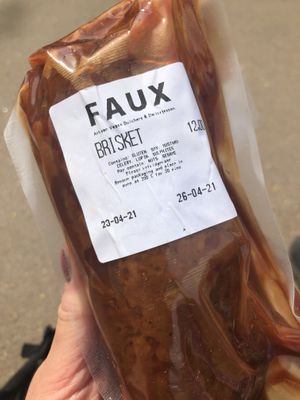 Vegan brisket! at Faux Butcher - Online Store in Nottingham