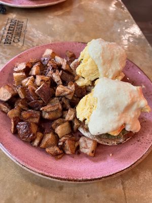 Vegan Benedict   at Gaslamp Breakfast Company in San Diego