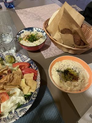 Sharing menu  at Le'Moene in Amsterdam