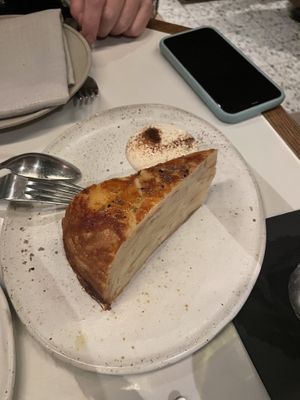 Potato tortilla with aioli  at Lona Misa in South Yarra