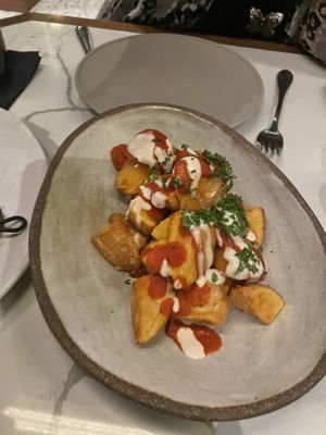 Patatas bravas  at Lona Misa in South Yarra
