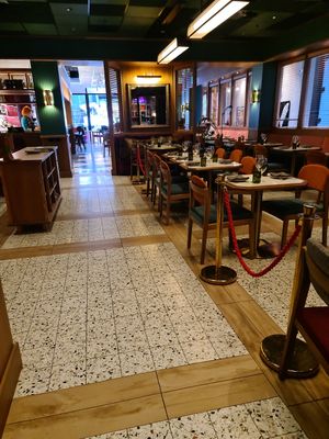 Inside - couch options also available at Lona Misa in South Yarra