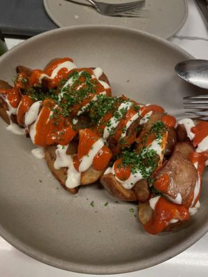 Patatas bravas   at Lona Misa in South Yarra