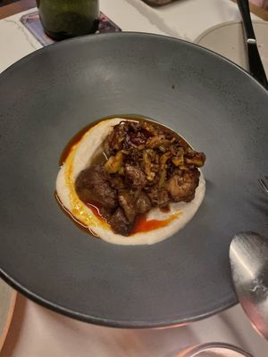 Vegan beef   at Lona Misa in South Yarra