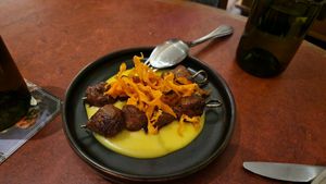 Skewers at Lona Misa in South Yarra