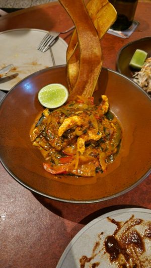 Fish and rice dish at Lona Misa in South Yarra