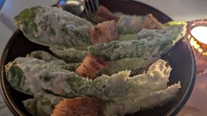 Caesar salad -- simple but good at Lona Misa in South Yarra